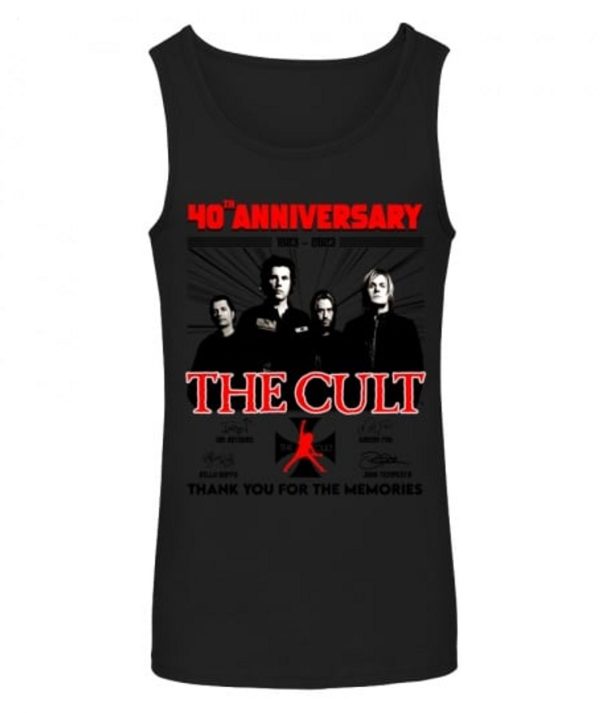 40th Anniversary 1983 – 2023 The Cult Thank You For The Memories T-Shirt