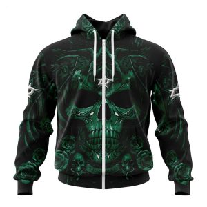 Personalized NHL Dallas Stars Special Design With Skull Art Hoodie