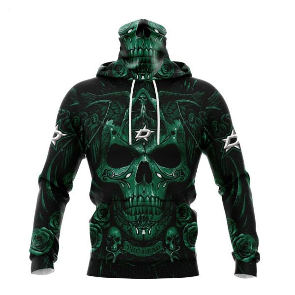 Personalized NHL Dallas Stars Special Design With Skull Art Hoodie