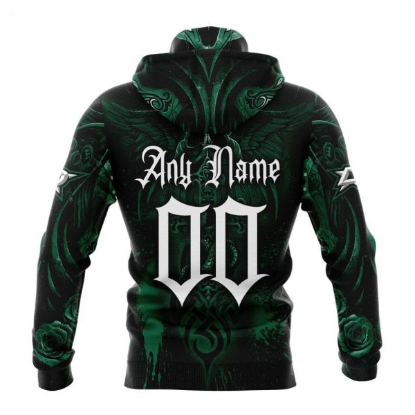 Personalized NHL Dallas Stars Special Design With Skull Art Hoodie