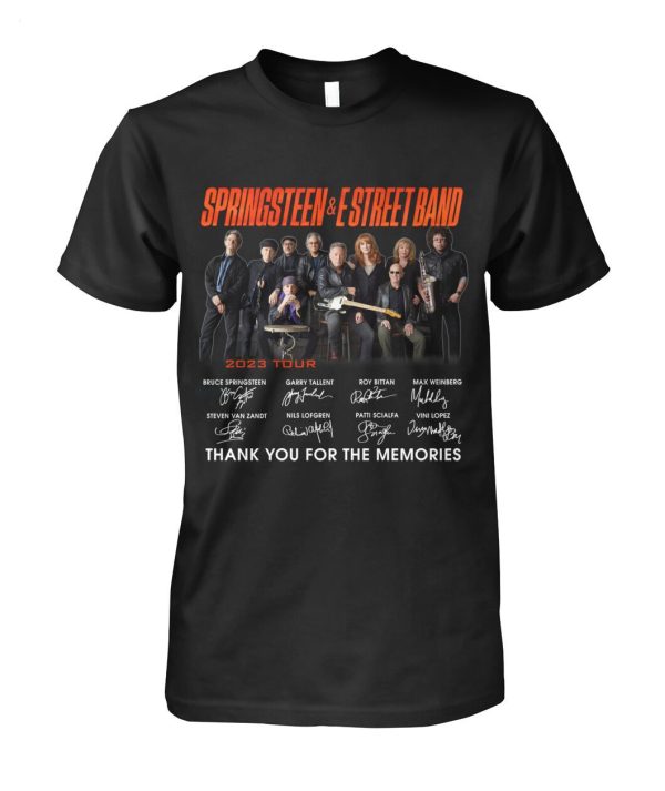 Bruce Springsteen & the E Street Band 2023 Tour Thank You For The Memories T-Shirt