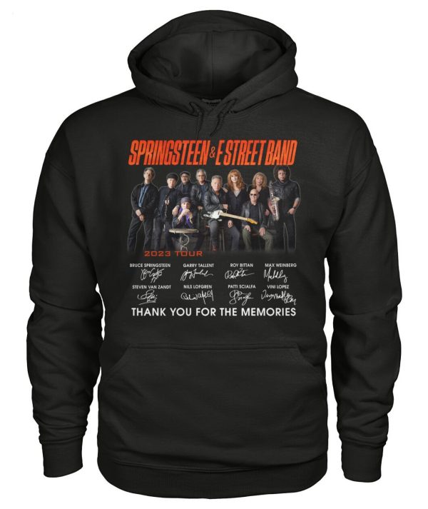 Bruce Springsteen & the E Street Band 2023 Tour Thank You For The Memories T-Shirt