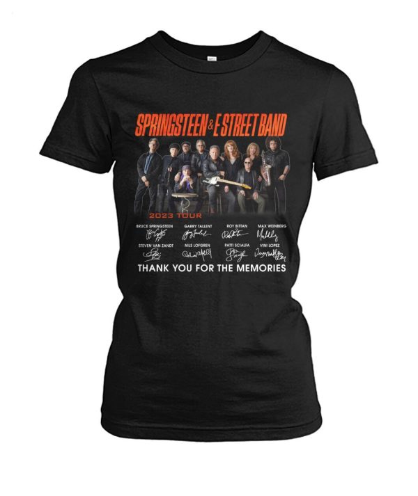 Bruce Springsteen & the E Street Band 2023 Tour Thank You For The Memories T-Shirt