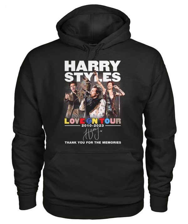 Harry Styles Love On Tour 2010 – 2023 Thank You For The Memories T-Shirt