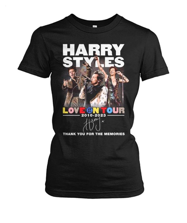 Harry Styles Love On Tour 2010 – 2023 Thank You For The Memories T-Shirt