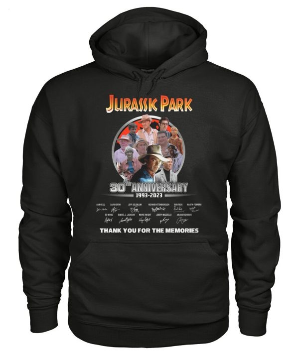 Jurassic Park 30th Anniversary 1993 – 2023 Thank You For The Memories T-Shirt