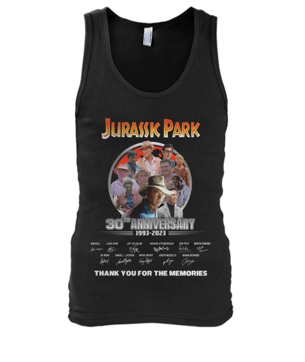 Jurassic Park 30th Anniversary 1993 – 2023 Thank You For The Memories T-Shirt