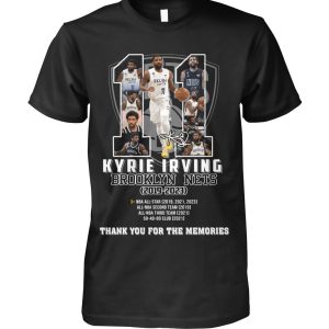 Kyrie Irving Brooklyn Nets 2019 – 2023 Thank You For The Memories T-Shirt