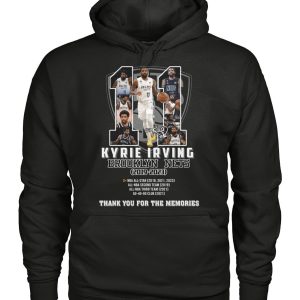 Kyrie Irving Brooklyn Nets 2019 – 2023 Thank You For The Memories T-Shirt