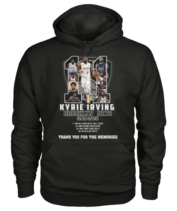 Kyrie Irving Brooklyn Nets 2019 – 2023 Thank You For The Memories T-Shirt