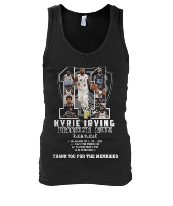 Kyrie Irving Brooklyn Nets 2019 – 2023 Thank You For The Memories T-Shirt