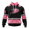 NHL Arizona Coyotes Personalized Specialized Design In Classic Style With Paisley! WE WEAR PINK BREAST CANCER Hoodie