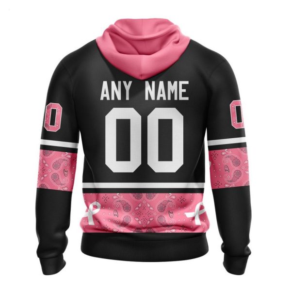 NHL Anaheim Ducks Personalized Specialized Design In Classic Style With Paisley! WE WEAR PINK BREAST CANCER Hoodie