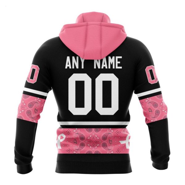 NHL Anaheim Ducks Personalized Specialized Design In Classic Style With Paisley! WE WEAR PINK BREAST CANCER Hoodie