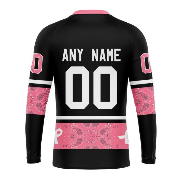 NHL Anaheim Ducks Personalized Specialized Design In Classic Style With Paisley! WE WEAR PINK BREAST CANCER Hoodie