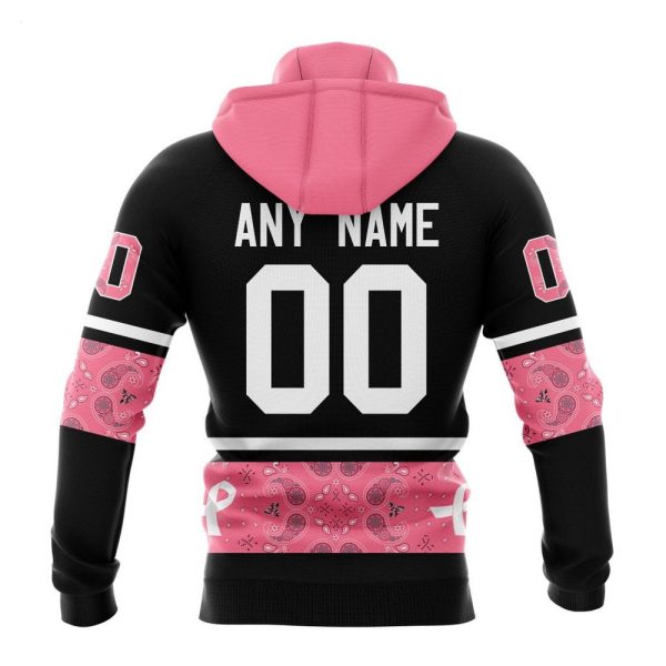 NHL Arizona Coyotes Personalized Specialized Design In Classic Style With Paisley! WE WEAR PINK BREAST CANCER Hoodie