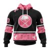 NHL Boston Bruins Personalized Specialized Design In Classic Style With Paisley! WE WEAR PINK BREAST CANCER Hoodie