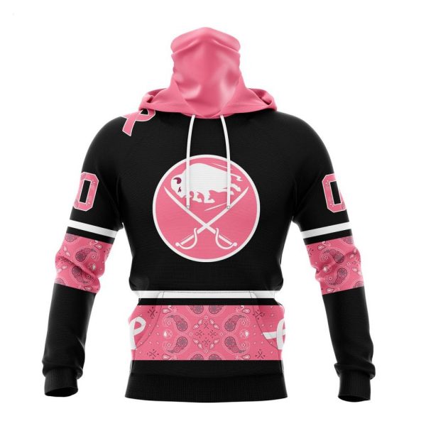 NHL Buffalo Sabres Personalized Specialized Design In Classic Style With Paisley! WE WEAR PINK BREAST CANCER Hoodie