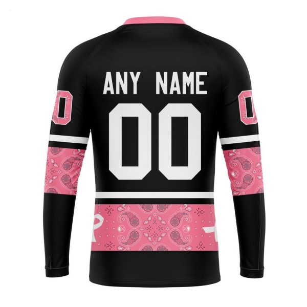 NHL Buffalo Sabres Personalized Specialized Design In Classic Style With Paisley! WE WEAR PINK BREAST CANCER Hoodie