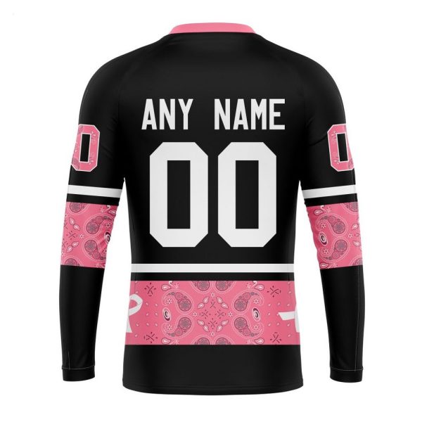 NHL Carolina Hurricanes Personalized Specialized Design In Classic Style With Paisley! WE WEAR PINK BREAST CANCER Hoodie