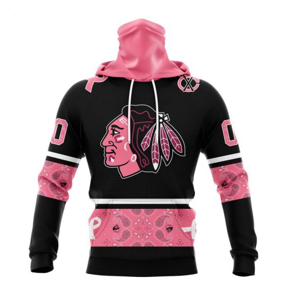 NHL Chicago BlackHawks Personalized Specialized Design In Classic Style With Paisley! WE WEAR PINK BREAST CANCER Hoodie