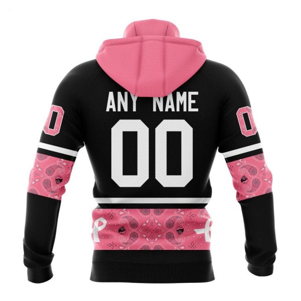 NHL Chicago BlackHawks Personalized Specialized Design In Classic Style With Paisley! WE WEAR PINK BREAST CANCER Hoodie