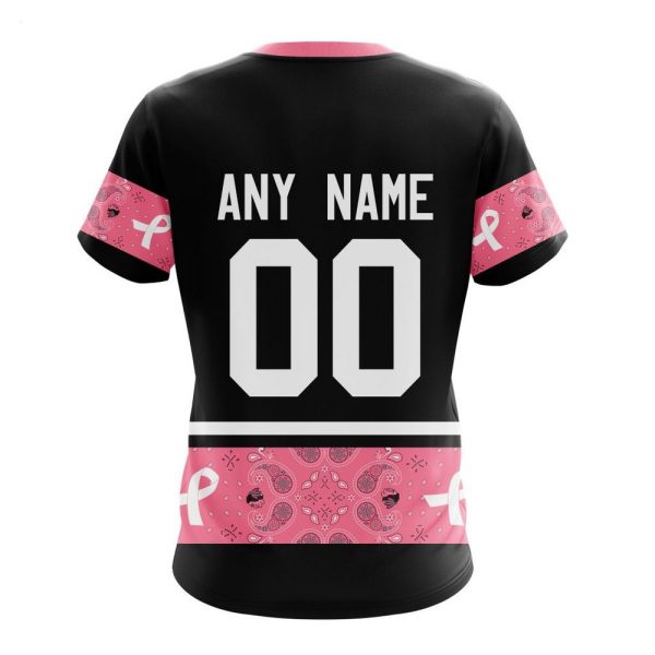 NHL Chicago BlackHawks Personalized Specialized Design In Classic Style With Paisley! WE WEAR PINK BREAST CANCER Hoodie