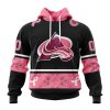 NHL Chicago BlackHawks Personalized Specialized Design In Classic Style With Paisley! WE WEAR PINK BREAST CANCER Hoodie