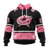 NHL Colorado Avalanche Personalized Specialized Design In Classic Style With Paisley! WE WEAR PINK BREAST CANCER Hoodie