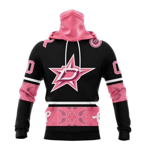 NHL Dallas Stars Personalized Specialized Design In Classic Style With Paisley! WE WEAR PINK BREAST CANCER Hoodie