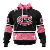 NHL Minnesota Wild Personalized Specialized Design In Classic Style With Paisley! WE WEAR PINK BREAST CANCER Hoodie