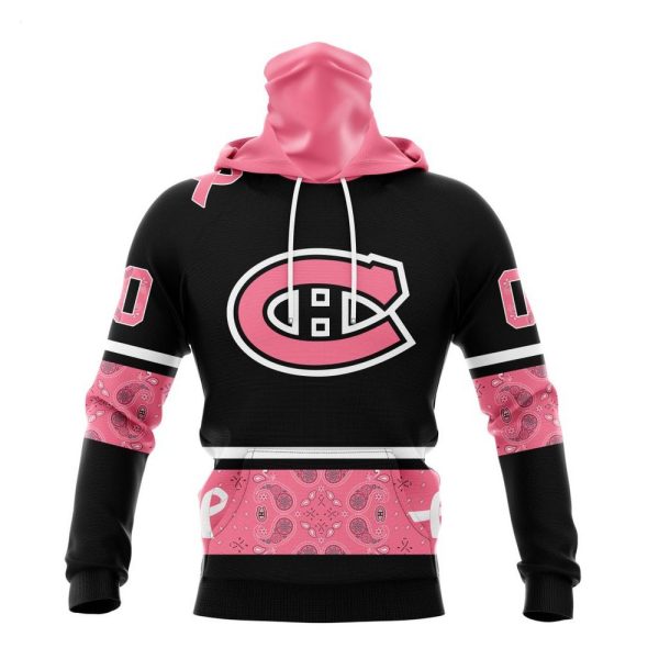 NHL Montreal Canadiens Personalized Specialized Design In Classic Style With Paisley! WE WEAR PINK BREAST CANCER Hoodie