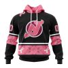 NHL Nashville Predators Personalized Specialized Design In Classic Style With Paisley! WE WEAR PINK BREAST CANCER Hoodie