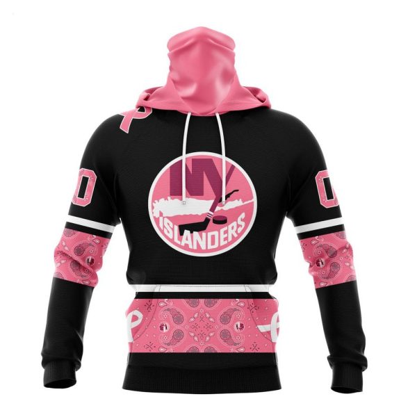 NHL New York Islanders Personalized Specialized Design In Classic Style With Paisley! WE WEAR PINK BREAST CANCER Hoodie