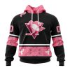 NHL Philadelphia Flyers Personalized Specialized Design In Classic Style With Paisley! WE WEAR PINK BREAST CANCER Hoodie