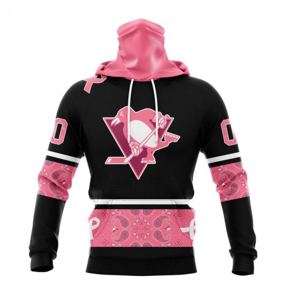 NHL Pittsburgh Penguins Personalized Specialized Design In Classic Style With Paisley! WE WEAR PINK BREAST CANCER Hoodie