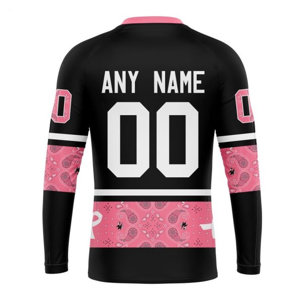 NHL San Jose Sharks Personalized Specialized Design In Classic Style With Paisley! WE WEAR PINK BREAST CANCER Hoodie