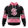 NHL San Jose Sharks Personalized Specialized Design In Classic Style With Paisley! WE WEAR PINK BREAST CANCER Hoodie