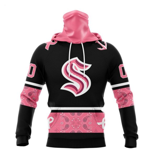 NHL Seattle Kraken Personalized Specialized Design In Classic Style With Paisley! WE WEAR PINK BREAST CANCER Hoodie