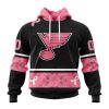 NHL Seattle Kraken Personalized Specialized Design In Classic Style With Paisley! WE WEAR PINK BREAST CANCER Hoodie