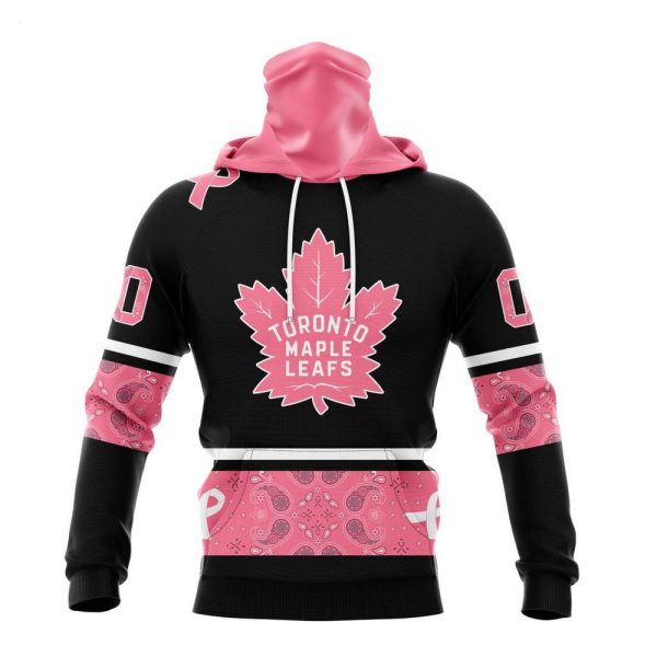 NHL Toronto Maple Leafs Personalized Specialized Design In Classic Style With Paisley! WE WEAR PINK BREAST CANCER Hoodie