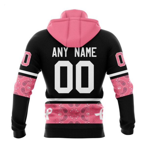 NHL Vegas Golden Knights Personalized Specialized Design In Classic Style With Paisley! WE WEAR PINK BREAST CANCER Hoodie