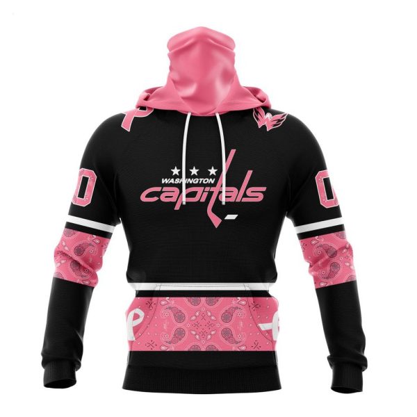 NHL Washington Capitals Personalized Specialized Design In Classic Style With Paisley! WE WEAR PINK BREAST CANCER Hoodie