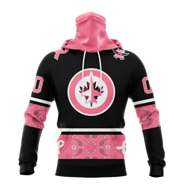 NHL Winnipeg Jets Personalized Specialized Design In Classic Style With Paisley! WE WEAR PINK BREAST CANCER Hoodie