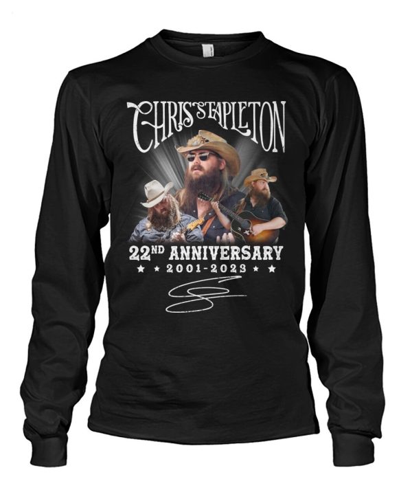 Chris Stapleton 22nd Anniversary 2001 – 2023 T-Shirt