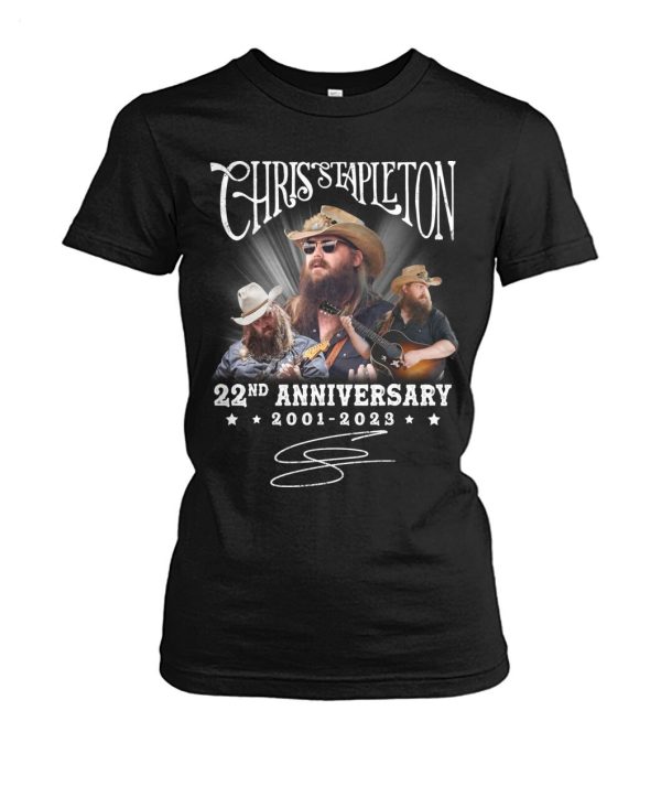 Chris Stapleton 22nd Anniversary 2001 – 2023 T-Shirt