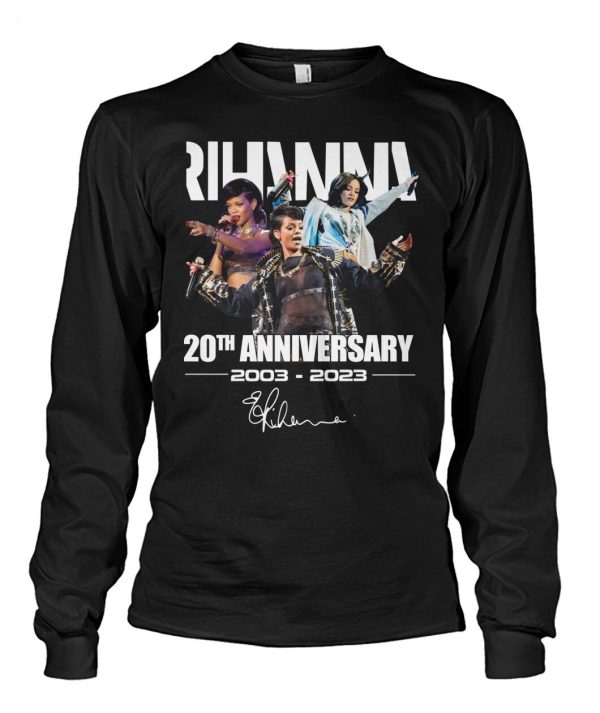 Rihanna 20th Anniversary 2003 – 2023 T-Shirt