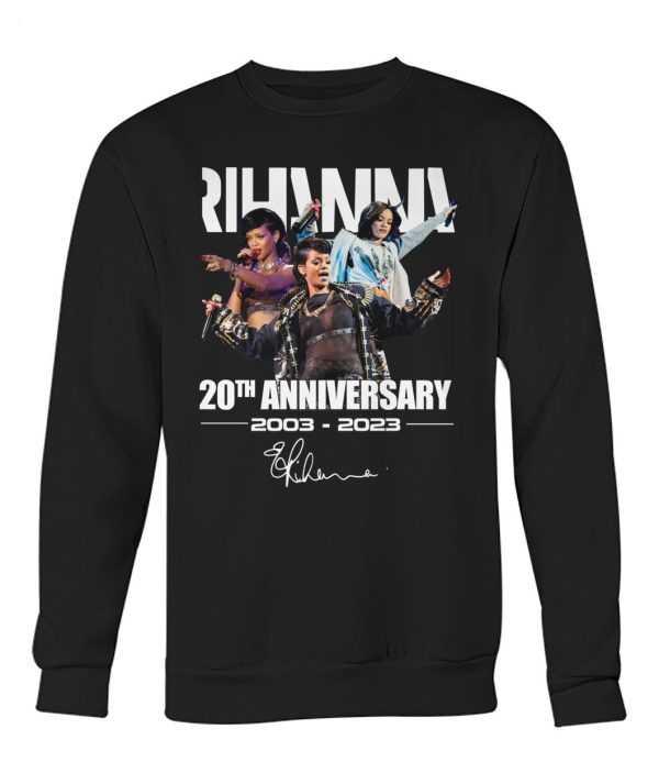 Rihanna 20th Anniversary 2003 – 2023 T-Shirt