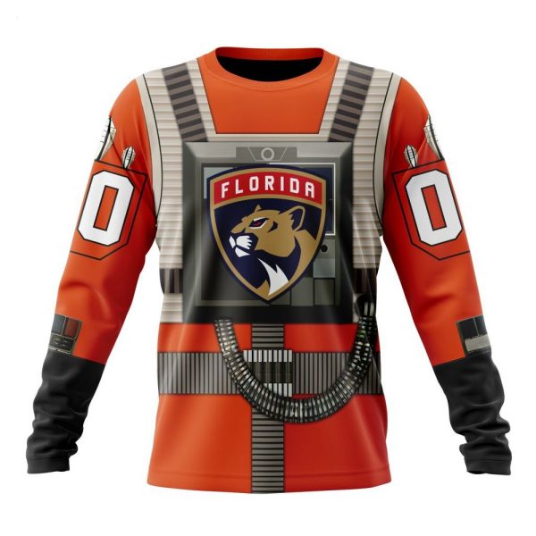 NHL Florida Panthers Star Wars Rebel Pilot Design Personalized Hoodie