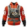 NHL New Jersey Devils Star Wars Rebel Pilot Design Personalized Hoodie